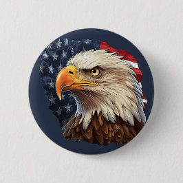 Amerikanska Flagga Örn Knapp