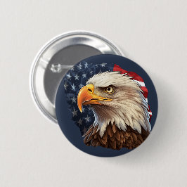 Amerikanska Flagga Örn Knapp