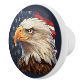 Amerikanska Flagga Örn Knopp