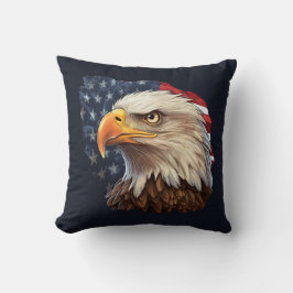 Amerikanska Flagga Örn Kudde