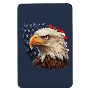 Amerikanska Flagga Örn Magnet