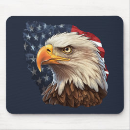 Amerikanska Flagga Örn Musmatta