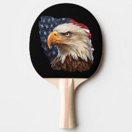 Amerikanska Flagga Örn Pingisracket