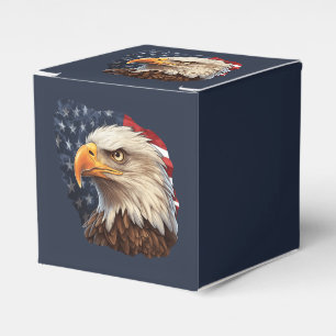 Amerikanska Flagga Örn Presentaskar