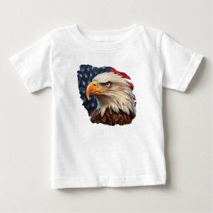 Amerikanska Flagga Örn T Shirt