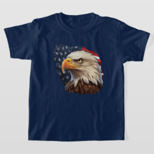 Amerikanska Flagga Örn T Shirt