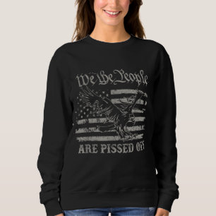 Amerikanska Flagga, Örn, vi, folket är plågade T Shirt