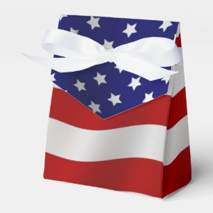 Amerikanska Flagga på 1940-talet Presentaskar