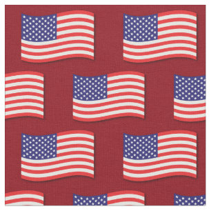 Amerikanska Flagga Patriotic 4 juli Tyg