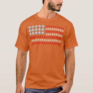 Amerikanska Flagga Patriotic Baseball 10 T Shirt