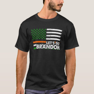 Amerikanska Flagga Patriots Låt oss Go Brandon St T Shirt