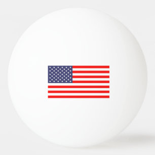 Amerikanska flagga ping pong bollar för bord tenn