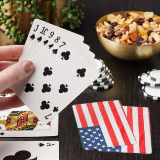 Amerikanska Flagga Poker-kort Casinokort