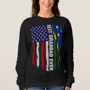 Amerikanska Flagga & Salomonöarnas Flagga Best Gra T Shirt