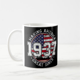 Amerikanska Flagga Skapar Amerika Underbart sedan  Kaffemugg