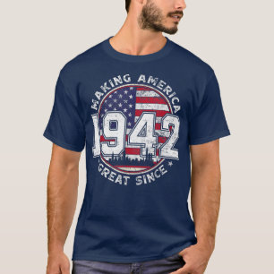 Amerikanska Flagga Skapar Amerika Underbart sedan T Shirt
