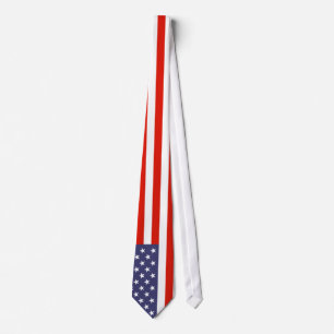 Amerikanska flagga slipsar