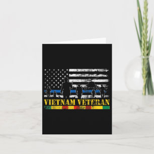 Amerikanska Flagga Soldier Vie Kort