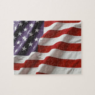 Amerikanska Flagga - Stars och stripes Pussel