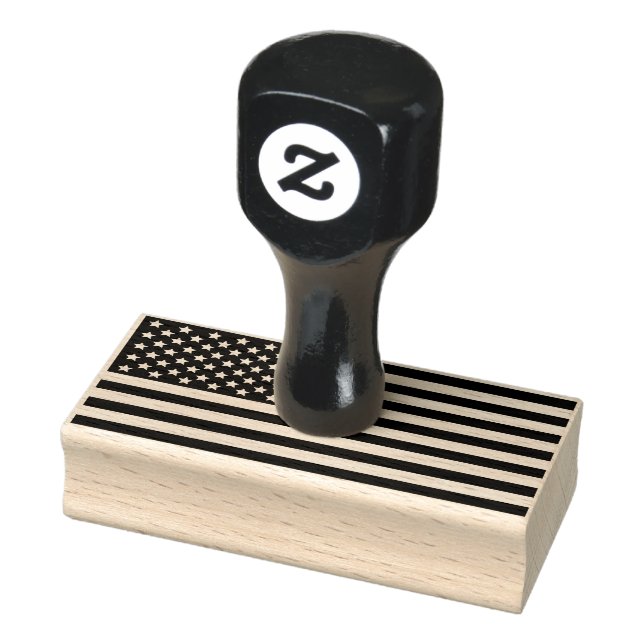 Amerikanska Flagga Stars och stripes USA Patriotic Stämpel (Stämpel)