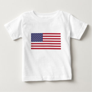 Amerikanska Flagga - Stars och stripes - USA:s Fla T Shirt