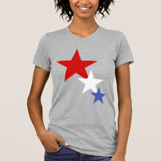 Amerikanska Flagga-stjärnor T Shirt