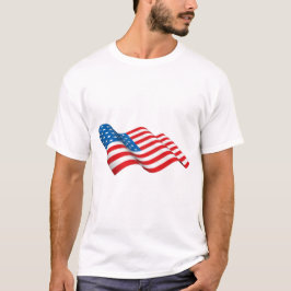Amerikanska Flagga T Shirt