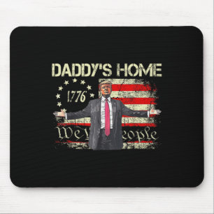 Amerikanska Flagga Trump 2024 Daddys Home We Musmatta