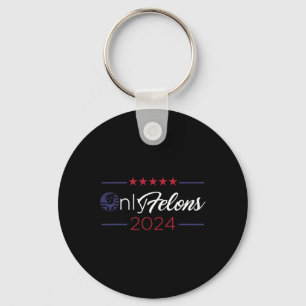 Amerikanska Flagga Trump President Quote 2024 Nyckelring