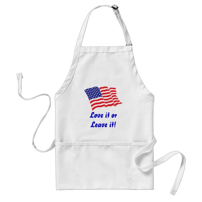 Amerikanska-Flagga/USA Förkläde (Framsidan)