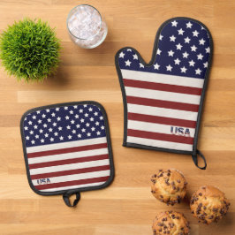 Amerikanska Flagga USA Mönster