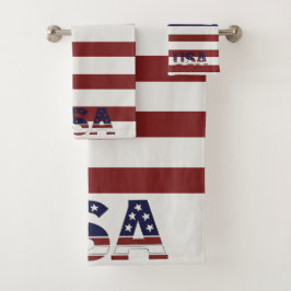 Amerikanska Flagga USA Mönster