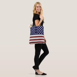 Amerikanska Flagga USA Mönster Tygkasse