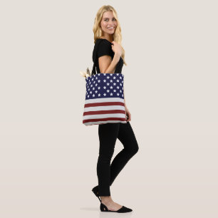 Amerikanska Flagga USA Mönster Tygkasse
