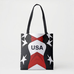Amerikanska Flagga USA Tygkasse