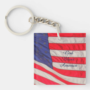 Amerikanska Flagga, Välsigna dig Amerika, Rött vit