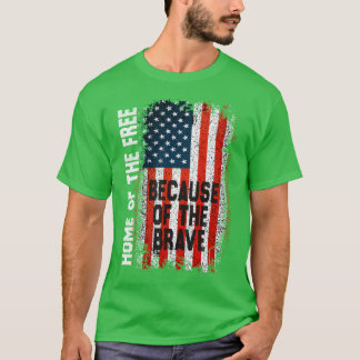 Amerikanska Flagga veteranska För manar kvinnor He T Shirt