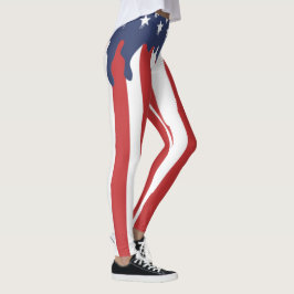 Amerikanska-Flagga | Zazzle_Growshop Leggings
