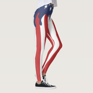 Amerikanska-Flagga Zazzle_Growshop Leggings
