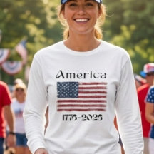 Amerikanska flaggan 1776 till 2026 USA 250 års föd