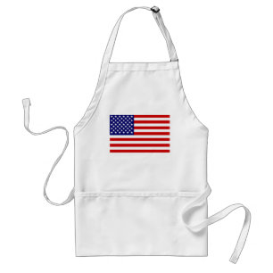 Amerikanska flaggan förkläde