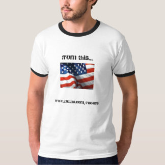 Amerikanska flaggan från detta… t-shirt