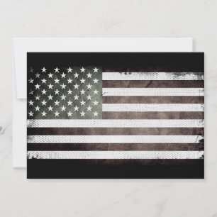 Amerikanska flaggan inbjudningar