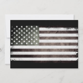 Amerikanska flaggan inbjudningar
