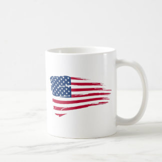 Amerikanska flaggan kaffemugg