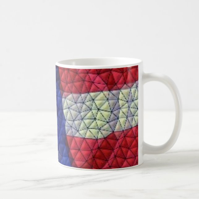 Amerikanska flaggan kaffemugg (Höger)
