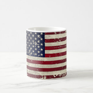 Amerikanska flaggan kaffemugg