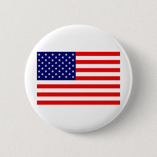 Amerikanska flaggan knapp