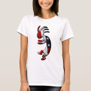 Amerikanska flaggan Kokopelli Tee