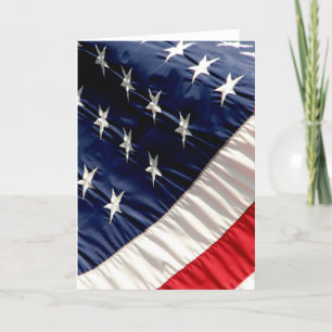AMERIKANSKA FLAGGAN KORT